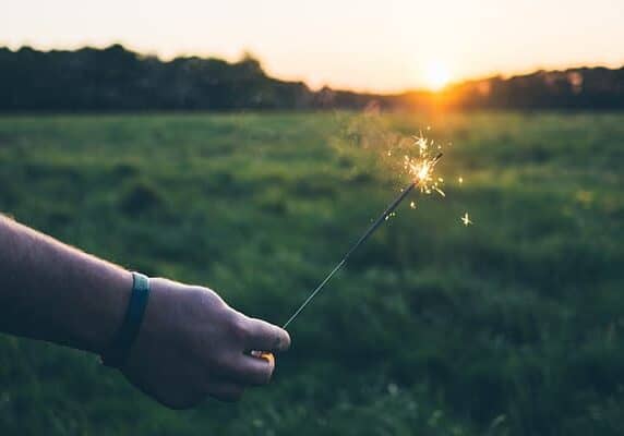 Sparkler - decorative